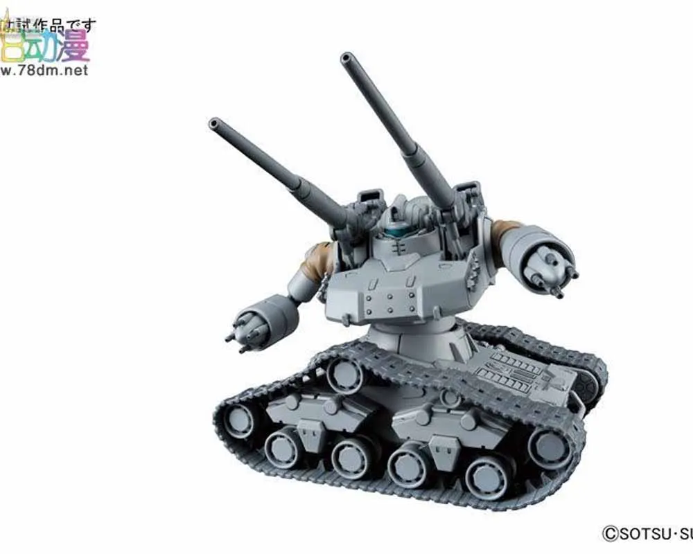 ロボット HG 1/144 RTX-65 Guntank & MS-06R-1A Zaku Bandai Original Model Kit HG 1/144 RTX-65 GUNTANK EARLY TYPE