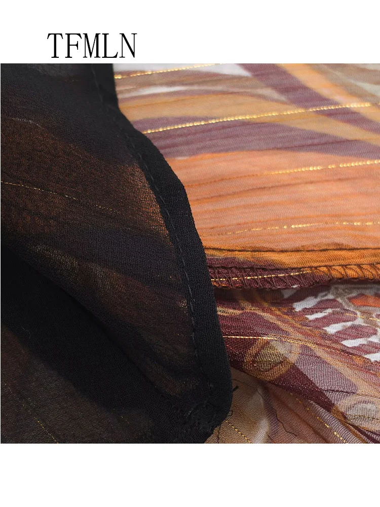 Fashion Women Printed Halter Collar Tops 2026 Spring Summer Causal Sleeveless Beach Style Asymmetrical Tops Retro Bow Thin Tops