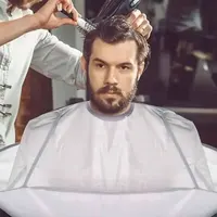 Barber Adult Children Haircut Cloak Foldable Dye Aprons Hair Cutting Hairdressing Cape Breathable Household Haircut Tool Ca 1