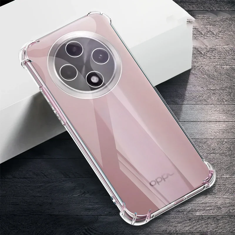Transparent Anti-Drop Air Bag Phone Case with Soft TPU Bumper and Lens Protection