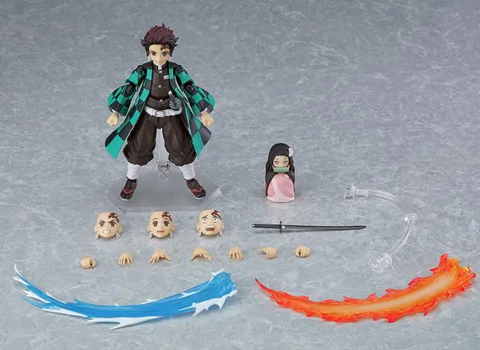 Figma Demon Slayer Kamado Tanjirou Nezuko Kamado Dx Edition Action