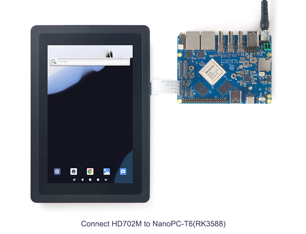 HD702M 7 Inch Capacitive Touch Screen LCD 800x1280 Resolution MIPI Interface App