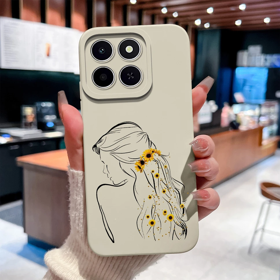 Cute Bear Shockproof Silicone Phone Case - Soft Bumper Shell