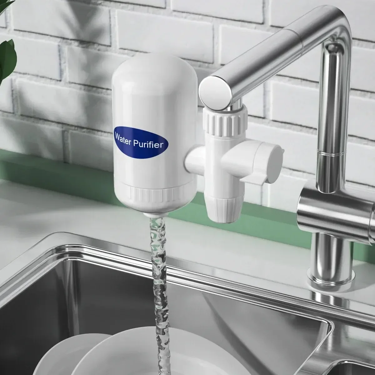 Tap water filter washable replacement kitchen faucet long-lasting water purifier faucet filter element