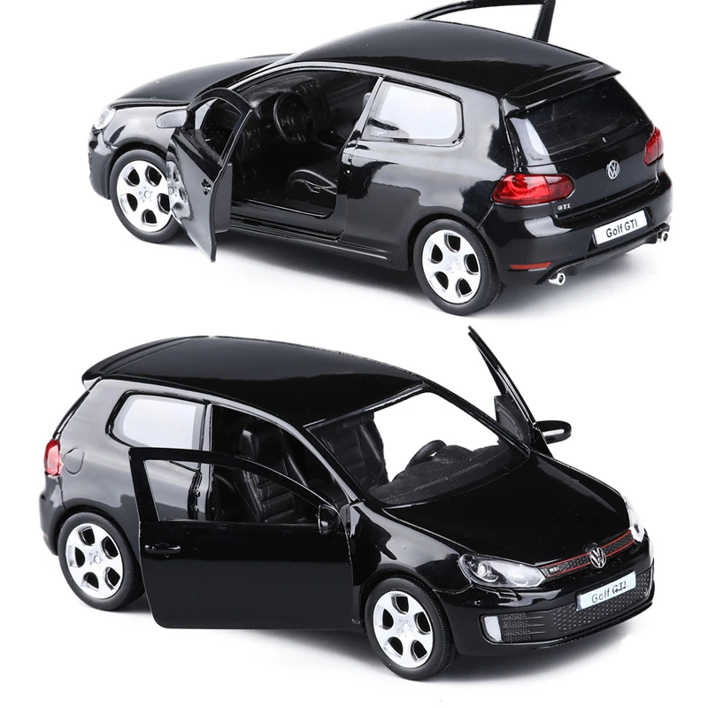 1:36 Volkswagen Golf GTI Alloy Car Model Diecast Metal Sports Car Vehicles Model Miniature Scale Simulation Collection Kids Gift 4