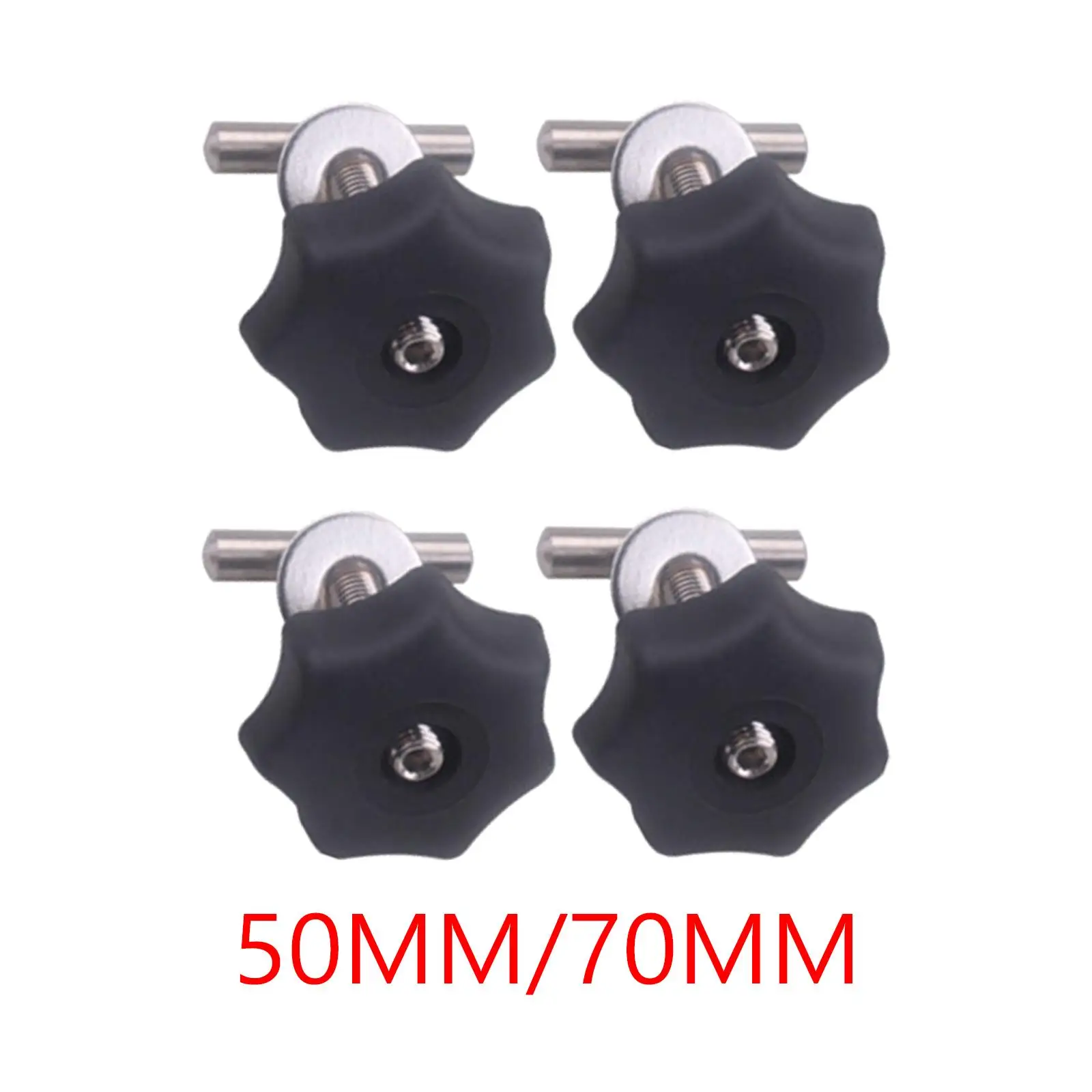 

4x 50mm/70mm Nut Set Car Supplies Stable Steel Mounting Accessories Locking Rail Screws for VW T5 T6 Replacement Refitting