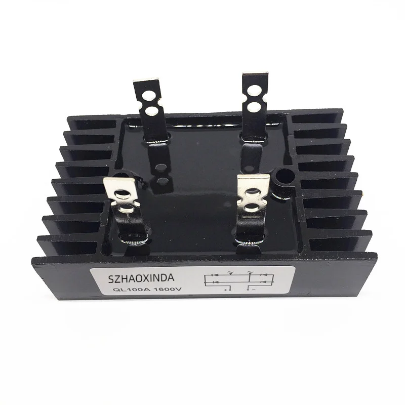 Single-Phase Rectifier Bridge Ql100A 1600v QL100-12 QL100A1000V Module 100A High Power