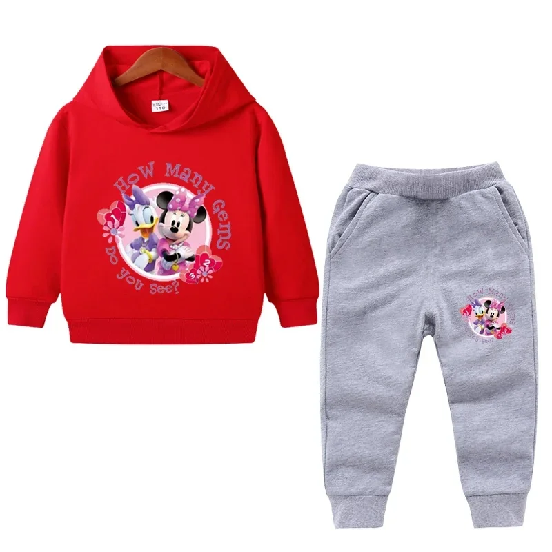thumbnail image 1 of Ropa de primavera para niños, suéter de manga larga con capucha y pantalón de Frozen Elsa para niñas, conjuntos de 2 piezas, ropa para niñas pequeñas, 1 of 5