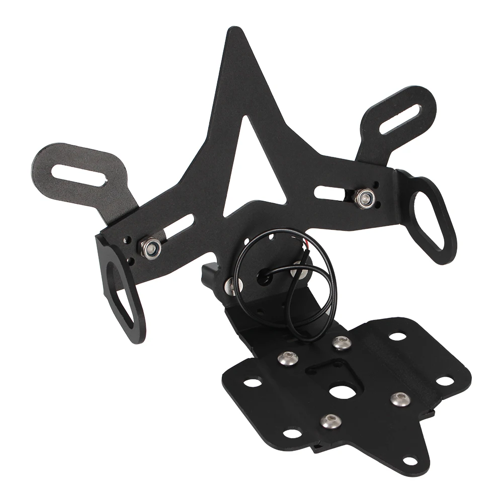 Frame Bracket Fender Eliminator Registration Motorcycle License Plate Holder For MT-07 2013-2014 license plate holder motorcycle license plate holder