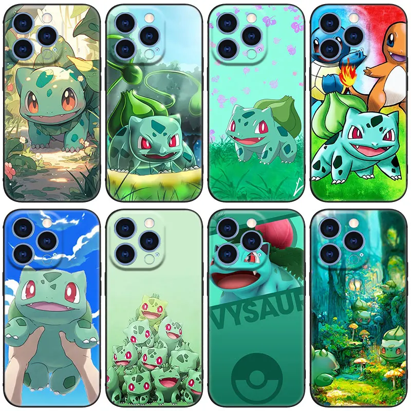 Pokemon Cute Bulbasaur Custodia Per Telefono Per Apple Iphone 15 Pro Max 15 14 13 12 Pro Max Mini 11 Pro 7 8 Plus Xr X Xs Se 2020 2022