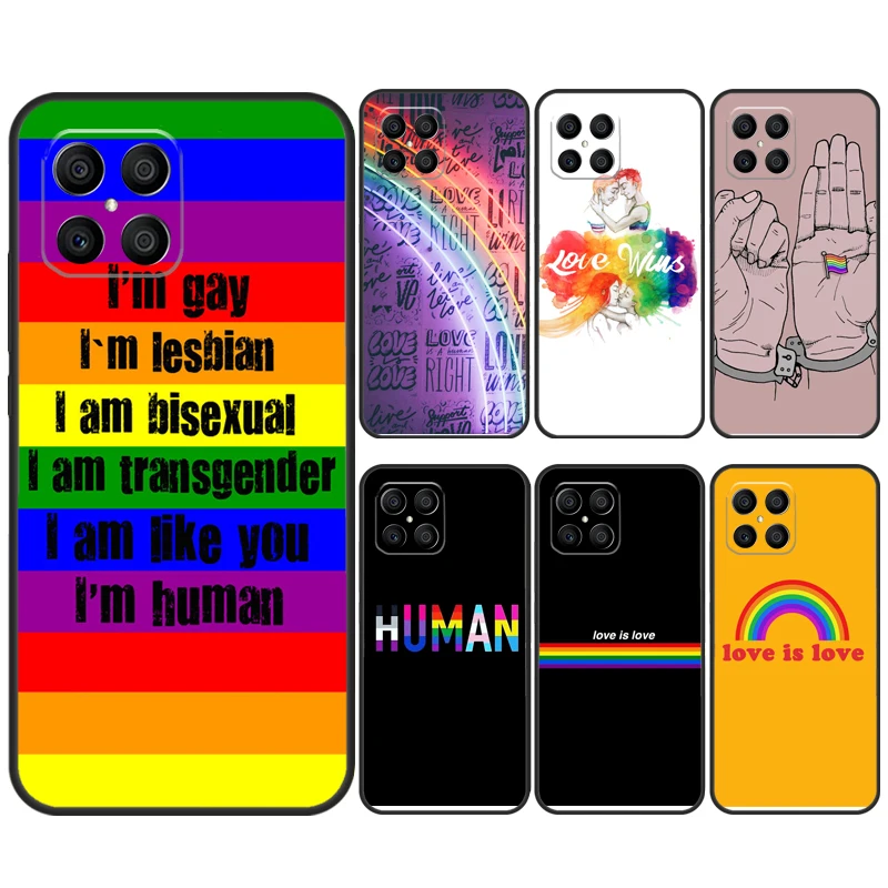 Love Is Love Lgbt Gay Pride For Honor Magic 6 Pro Magic 5 Lite 50 70 90 Lite X6 X7 X8 X9 X6A X7A X8A X9A X8B X9B Case