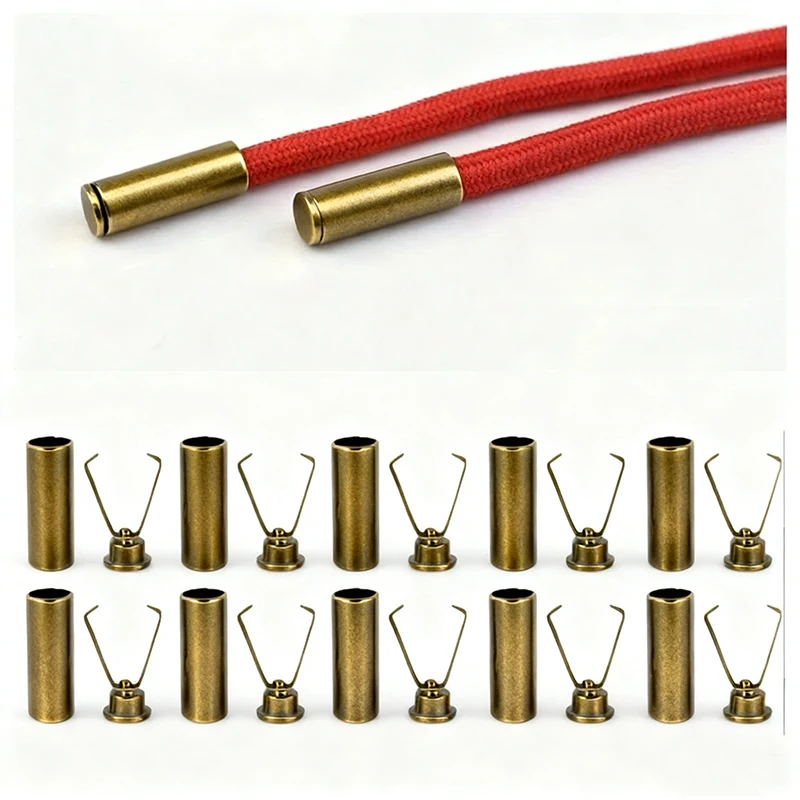 10pcs Heavy Duty Cord Locks Adjustable Metal Clips Secure Fastening thumbnail 4