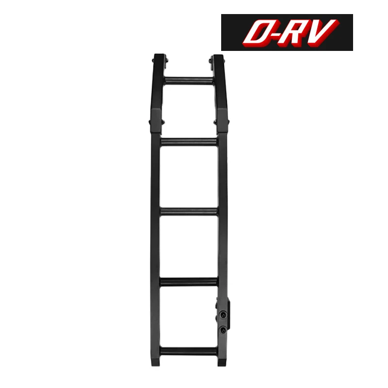 Car Rear Tail Door Ladder Climbing For Suzuki Jimny JB64 JB74W Black Aluminum Exterior Accessories car ladder