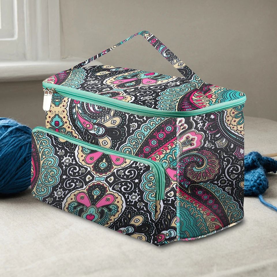Large Capacity Waterproof Knitting Needles Handbag