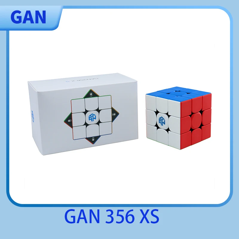 

GAN 356XS Lite 3x3x3 Магнитная скорость кубик Гань 3x3 Профессиональные наклейки Gan 356 XS головоломки GAN таймер 356 X V2 магниты