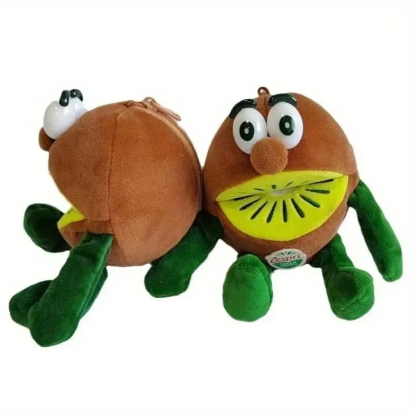 Coin Wallet Pendant Small Wallet Toy Doll Pendant Backpack Doll Birthday Gifts Cartoon Kiwi Fruit Plush Coin Purse Doll Bag