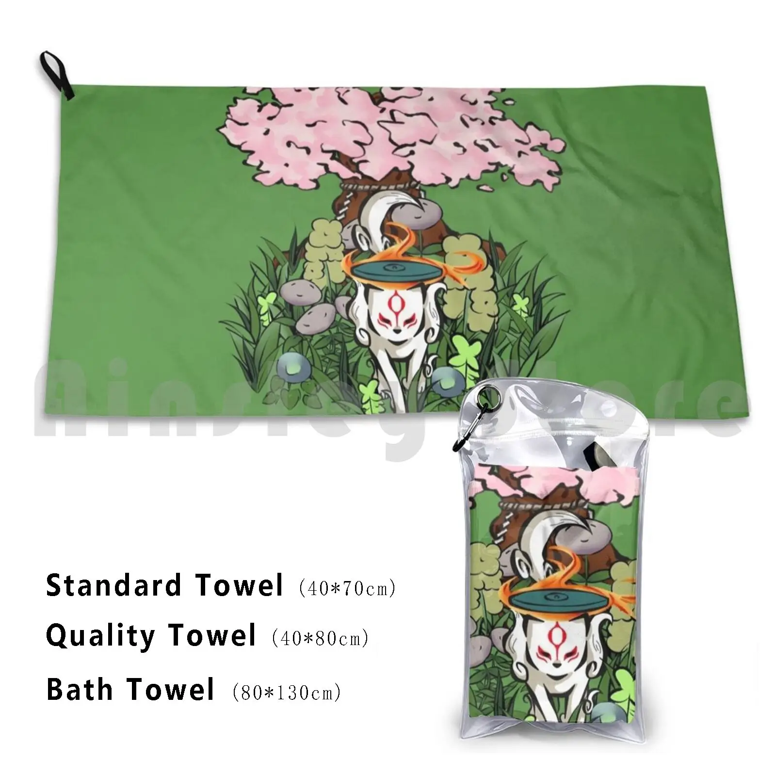 Okami Amaterasu Telo Da Bagno Cuscino Da Spiaggia Okami Amaterasu Gaming Ps2 Ps3 Ps4 Switch Videogiochi Fan Di Fanart