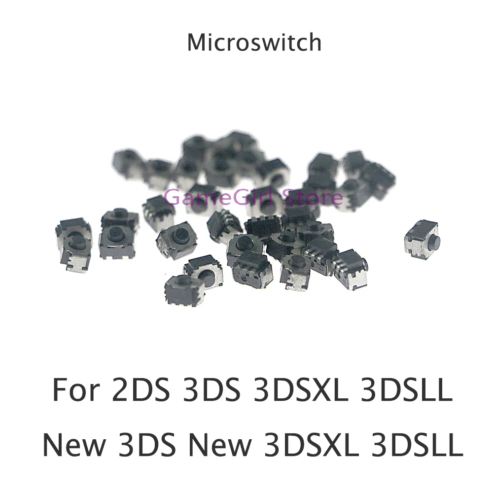 

200pcs LR Button Microswitch For 2DS 3DS 3DSXL 3DSLL New 3DS New 3DSXL 3DSLL Console Repair Replacement Part