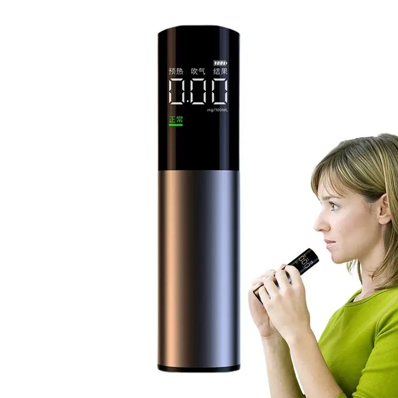 

Alcohol Breathalyzer Tester Non Contact Alcohol Tester With Digital Display Screen Portable LED Display Alcohol Detector