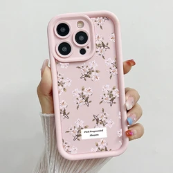 Wrist Chain Soft TPU Phone Case with Floral Lanyard Strap & Protective Back Cover - Redmi Note 12ProPlus (NYNY17 - Pink)