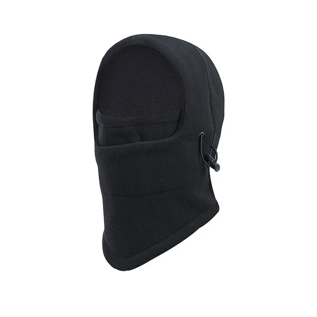 Winter Kids Balaclava Hat Thermal Fleece Neck Warm Full Face Ski Mask Hood Beanie Solid Color Children Boys Girls Windproof Cap 3