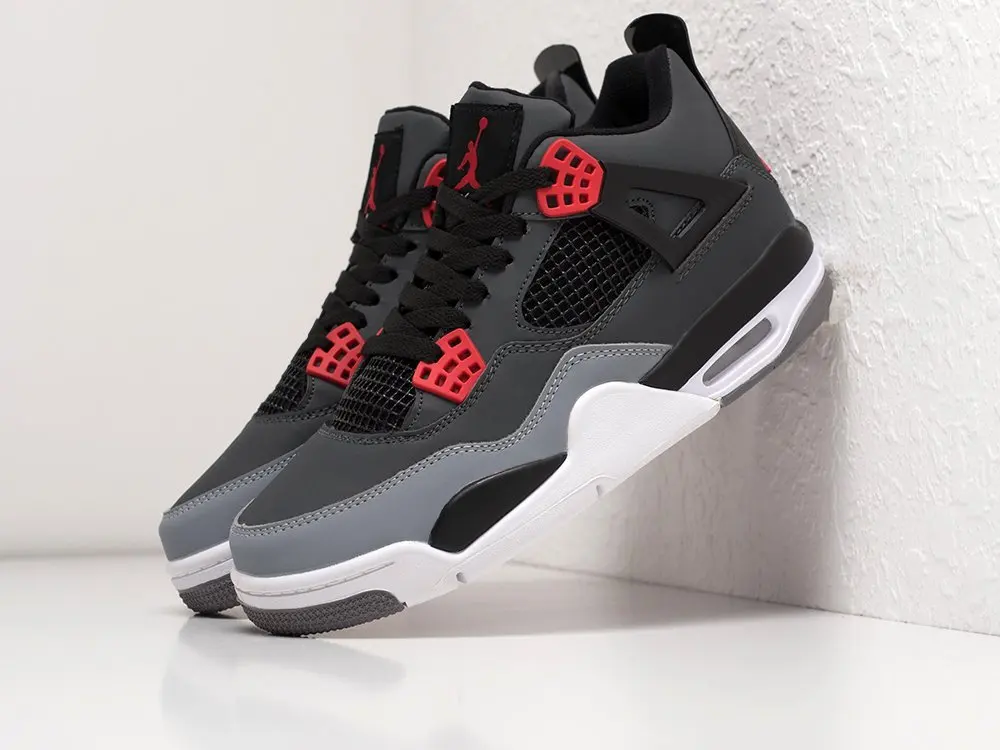 Sneakers Nike Air Jordan 4 Retro Grijs Demisezon Voor Mannen|Vulkanische  schoenen voor Mannen| - AliExpress