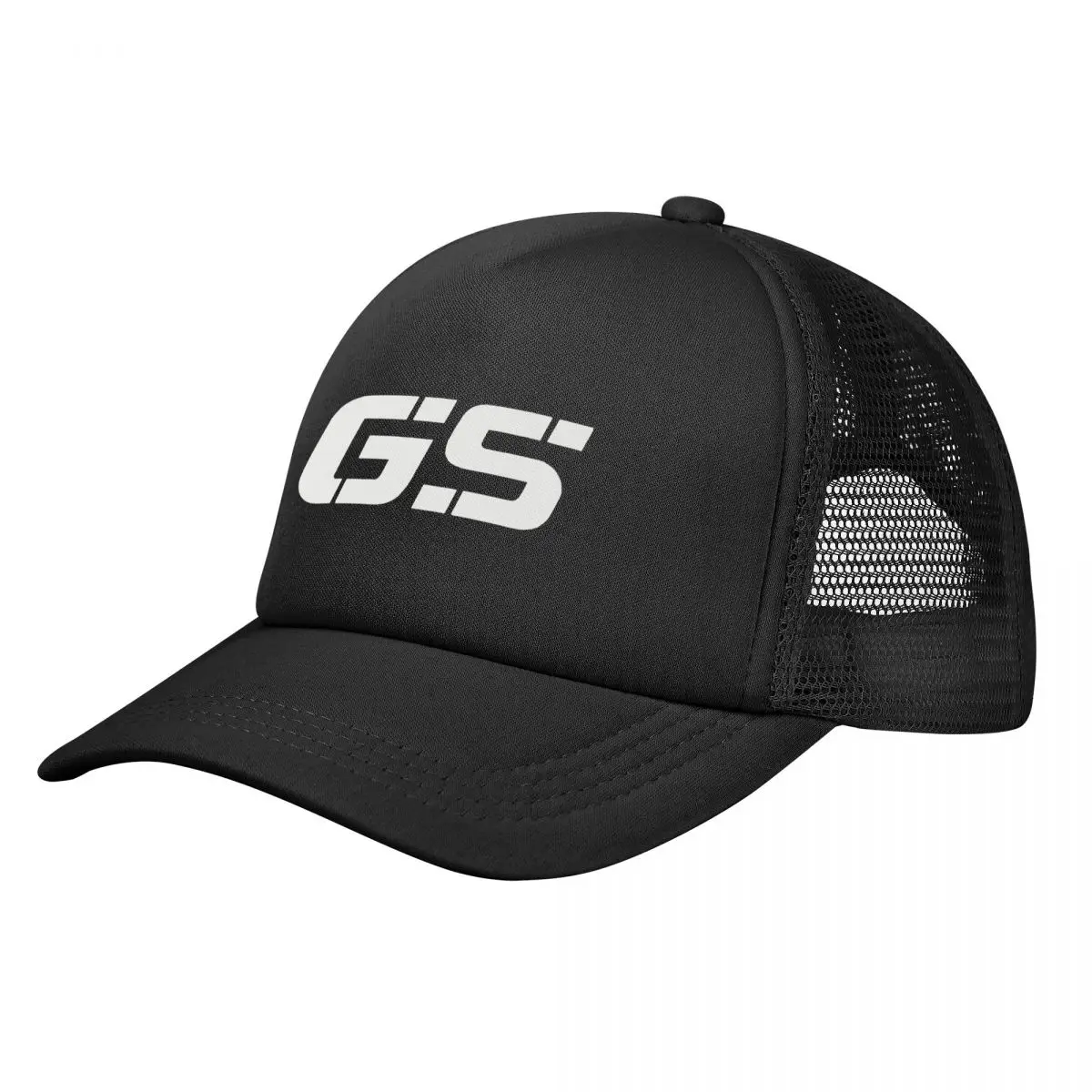 

GS Logo Mesh Baseball Caps Adult Outdoor Trucker Hat Motorcycles Motocross Hat Adjustable Polyester Sport Cap Summer Trucker Cap