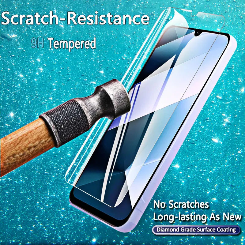 Premium 9H Tempered Glass Screen Protector - HD Clarity, Anti-Scratch, Fingerprint Resistant, Case Friendly