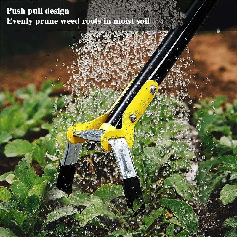 Portable Weeding Ring Tool for Gardens Rust Resistant and Corrosion-resistant Hoe for Loosening Soil, Garden Tool 5