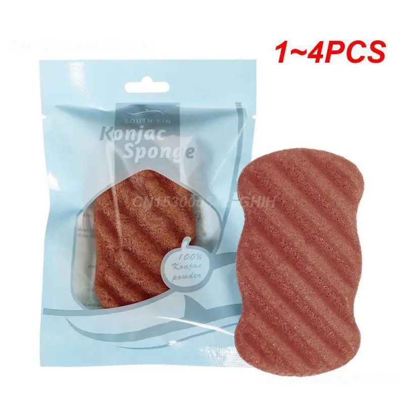 

Скребок для ванны Konjac, 1-4 шт., натуральный, мягкий, глубоко очищает кожу