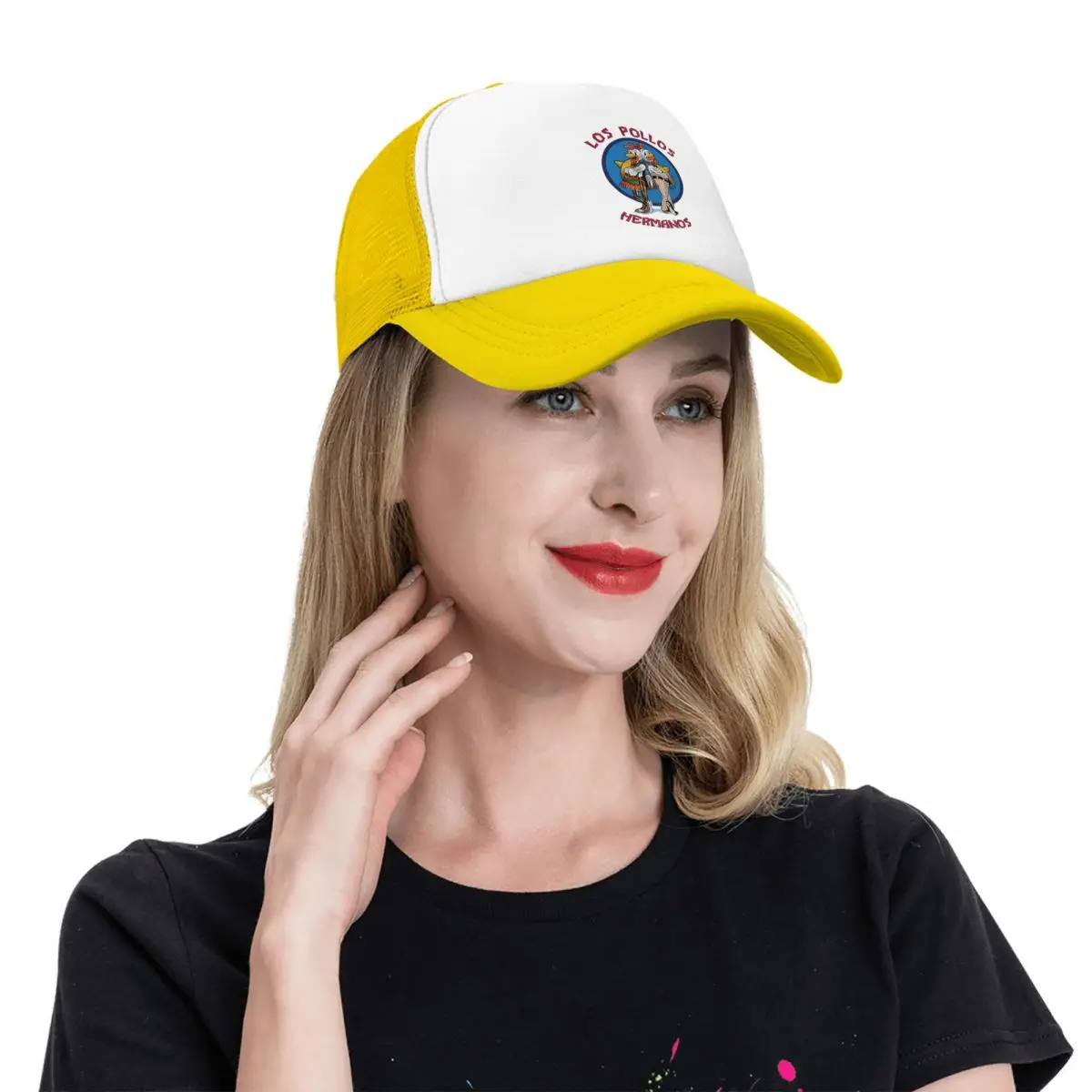 Funny Los Pollos Hermanos Trucker Hats Sports Men Women's Adjustable Breaking Bad Chicken Brothers Baseball Cap Snapback Caps baseball cap