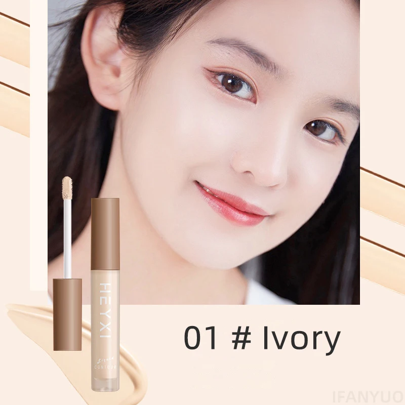 Liquid Concealer Liquid Concealer Waterproof Moisturizing Face Concealer Cream Long Lasting Cover Dark Eye Circles Acne Whitening Face Makeup