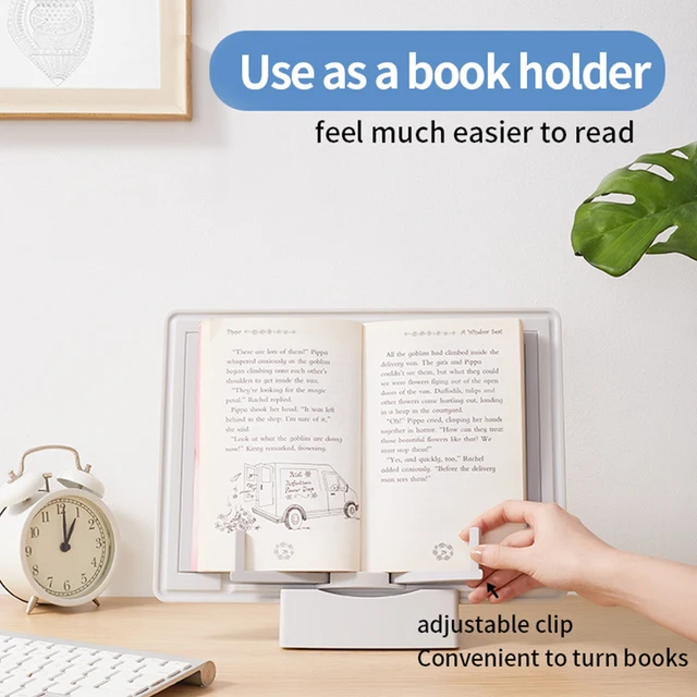 Raymay Kenko Adjustable Book Stand - White