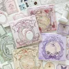 Yoofun 20pcs/lot Vintage Memo Pads Scrapbooking Decorative Material Paper Collage Background Paper Journaling Diary Planner 2