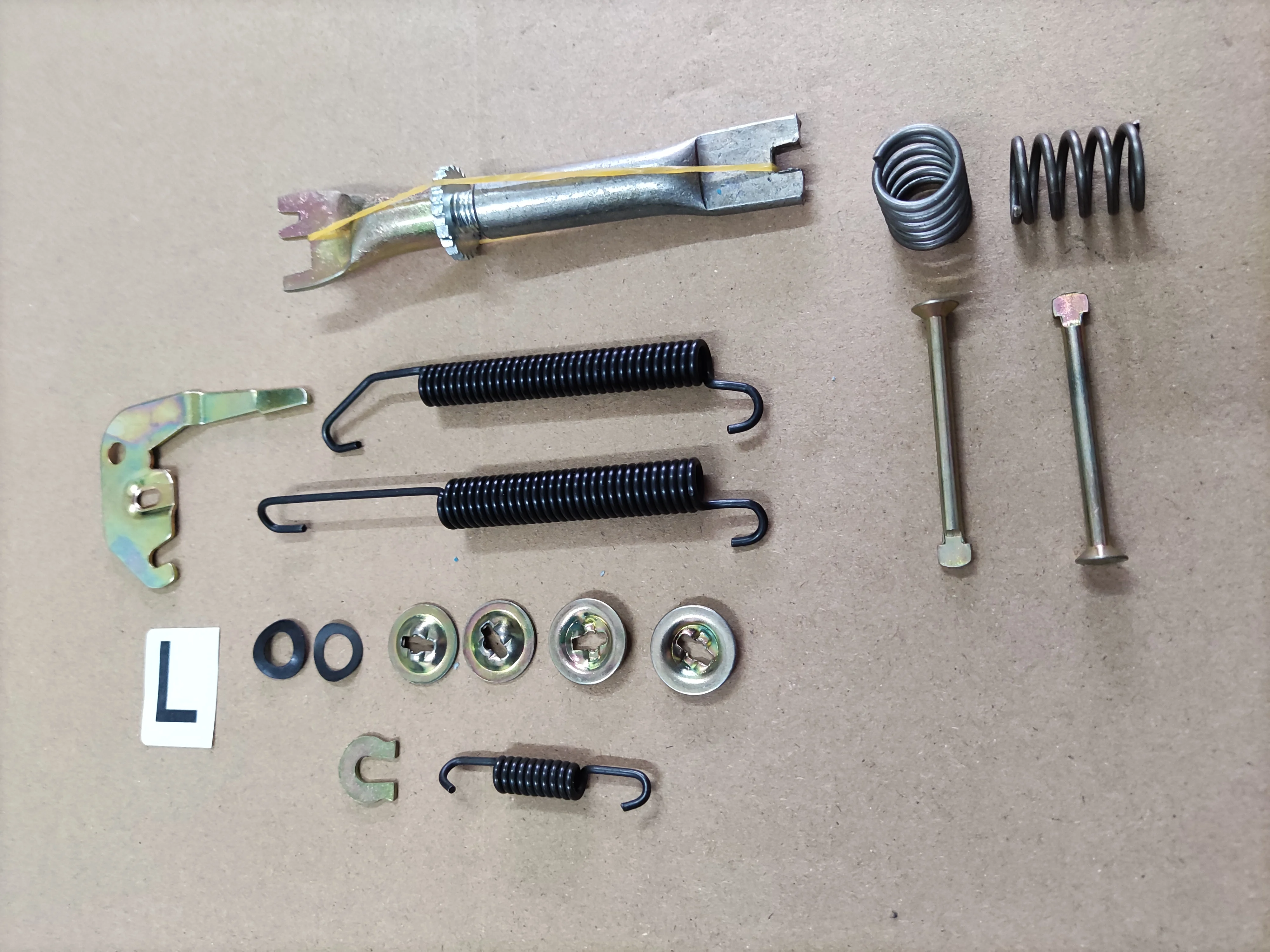 Deli Space Gear L400 rear wheel brake spring snap repair package left L