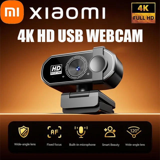 Xiaomi Q27 4K Webcam 2K Autofocus Streaming Web Cam 1080P Full HD Video Camera With Microphone For PC/Laptop For Live 2025 New 1