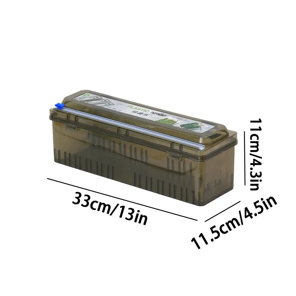 Plastic Wrap Dispenser For Foil and Cling Film Cutter Sharp Cutter and Organizer Kitchen Tool Accessories Food Wrap Foil Holder plastic wrap dispenser cling wrap dispenser kitchen wrap dispenser food film dispenser plastic wrap cutter cling film cutter