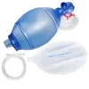 PVC Adult/Child/Infant Self-help Respirator Training Bag Valve Mask in Plastic Carry AED Training Tool 3