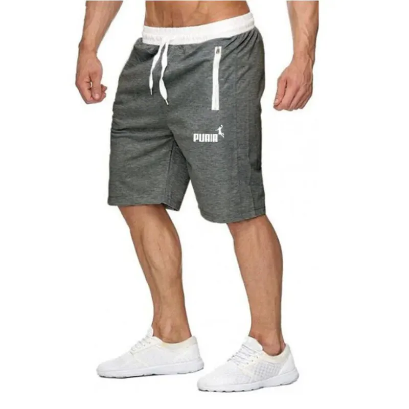 

2024 Summer New Sports and Fitness Shorts for Men's Basketball Competition Running, Casual Loose, Quick Drying Capris