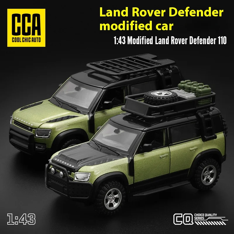 Land Rover Defender 110 1/43 ディスプレイ用装飾品 Land Rover Defender 110 1/43 ディスプレイ用装飾品 Land Rover