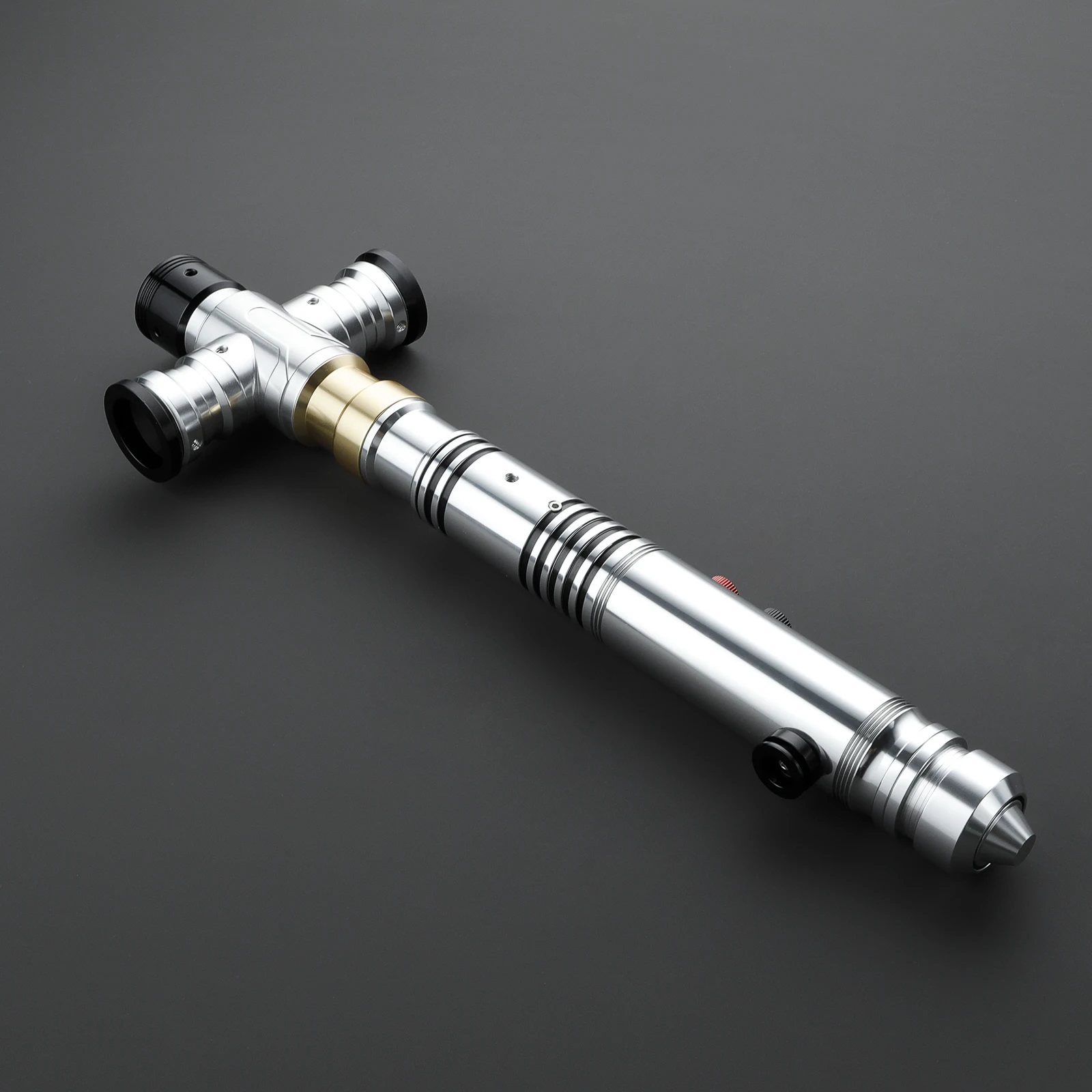 DamienSaber Crossguard Lightsaber Heavy Dueling Bluetooth Light