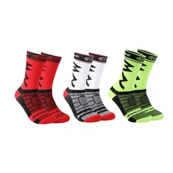 High-Quality Breathable Sports Socks for Active Lifestyles (3 Pairs) (Gold)
