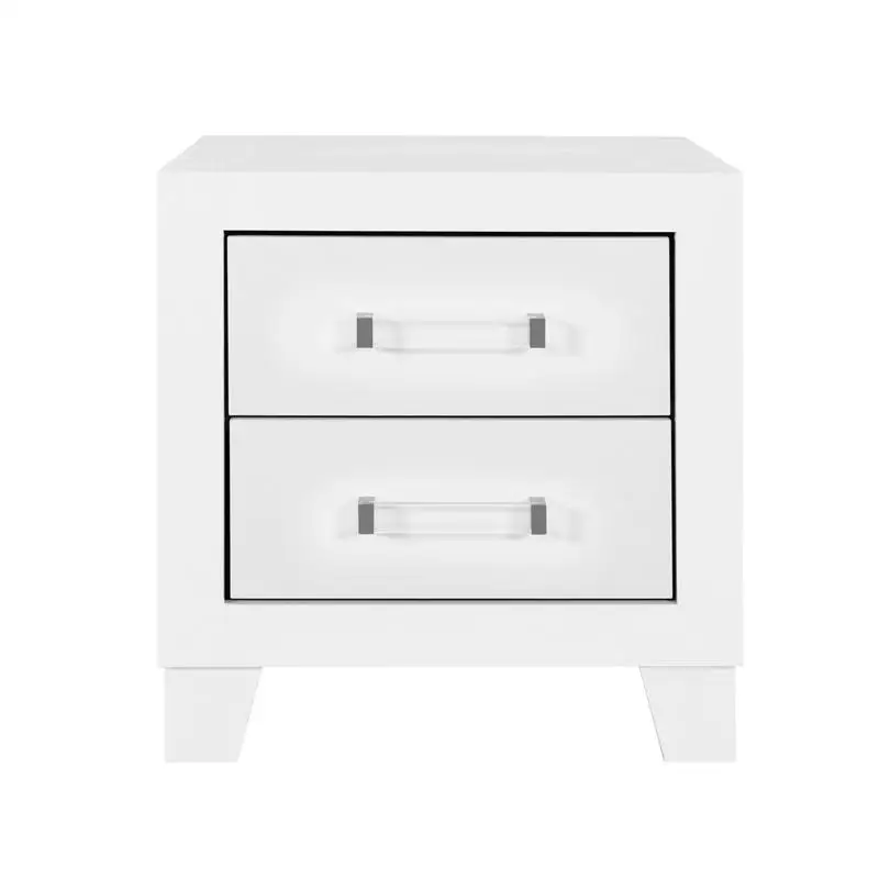 White LED Bedroom Set 5