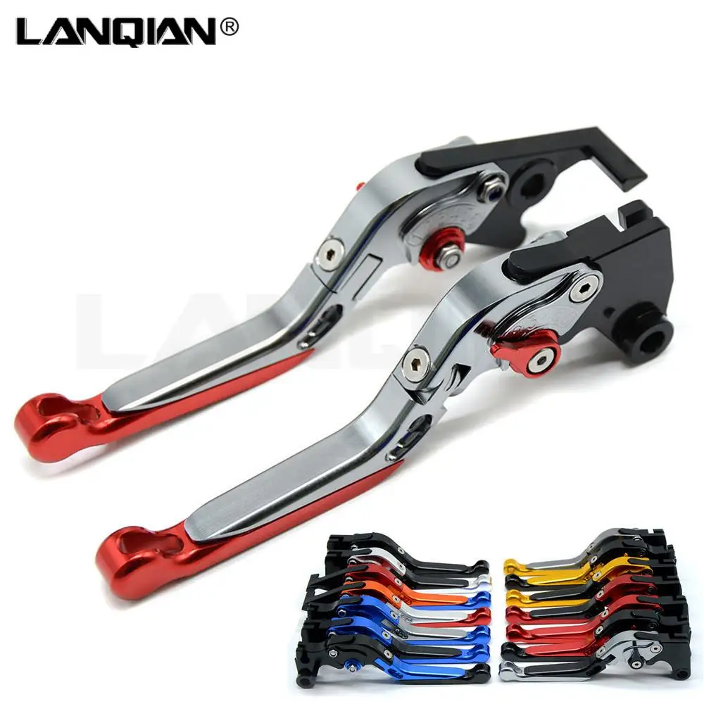 WRIDEX Palancas De Embrague De Freno Extensibles Plegables Ajustables Para Motocicleta Para Suzuki GSX-R600 GSXR 600 1997-2003 GSX-R750 GSXR 750 1996-2003 K1 K2 K3 Freno (Color : 6