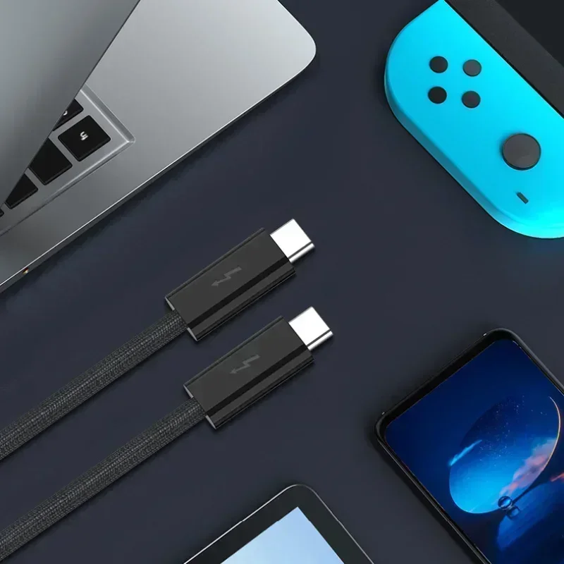 Cablecc USB4 Tipo C 240W Potenza 40Gbps Dati 8K Adattatore video maschio a femmina opposto a forma di U posteriore angolato per NS Phone Laptop Cablecc USB4 Tipo C 240W Potenza 40Gbps Dati 8K Adattatore video maschio a femmina opposto a forma di U posteriore angolato per NS Phone Laptop