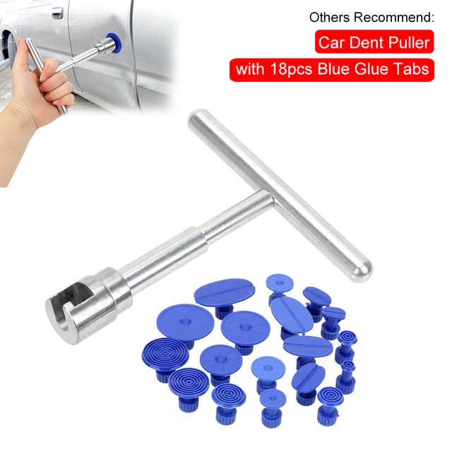 Car Dent Repair Puller Kit Strong Suction Hand Pump Base Slide Reverse