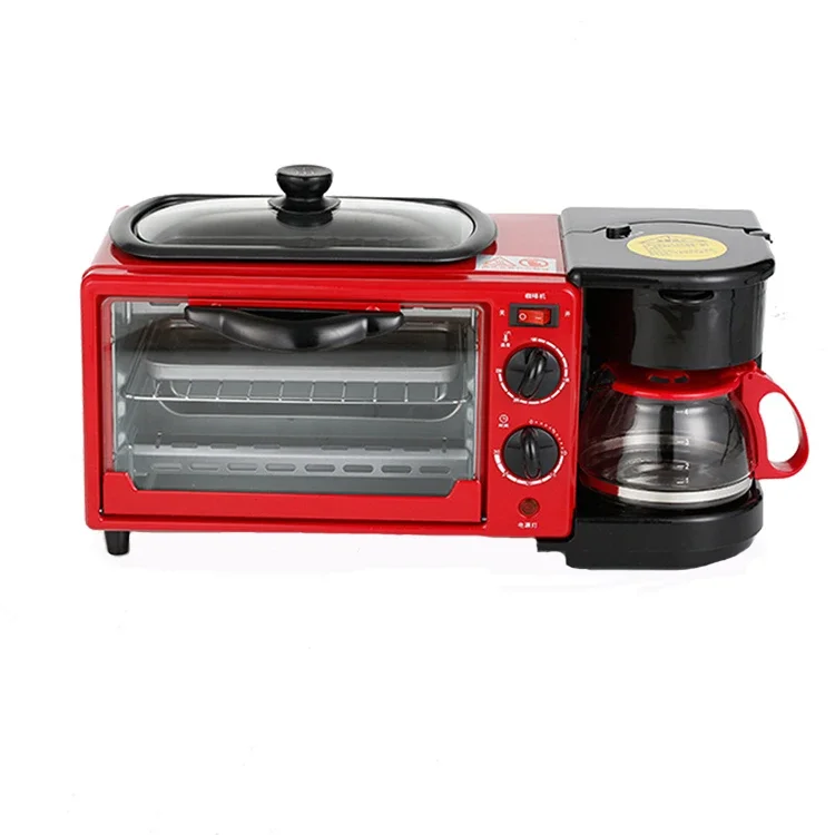 Home Use 3in1 Breakfast Maker Machine Multi-function Three-in-one Breakfast Machine 3 In 1 Breakfast Machine 3