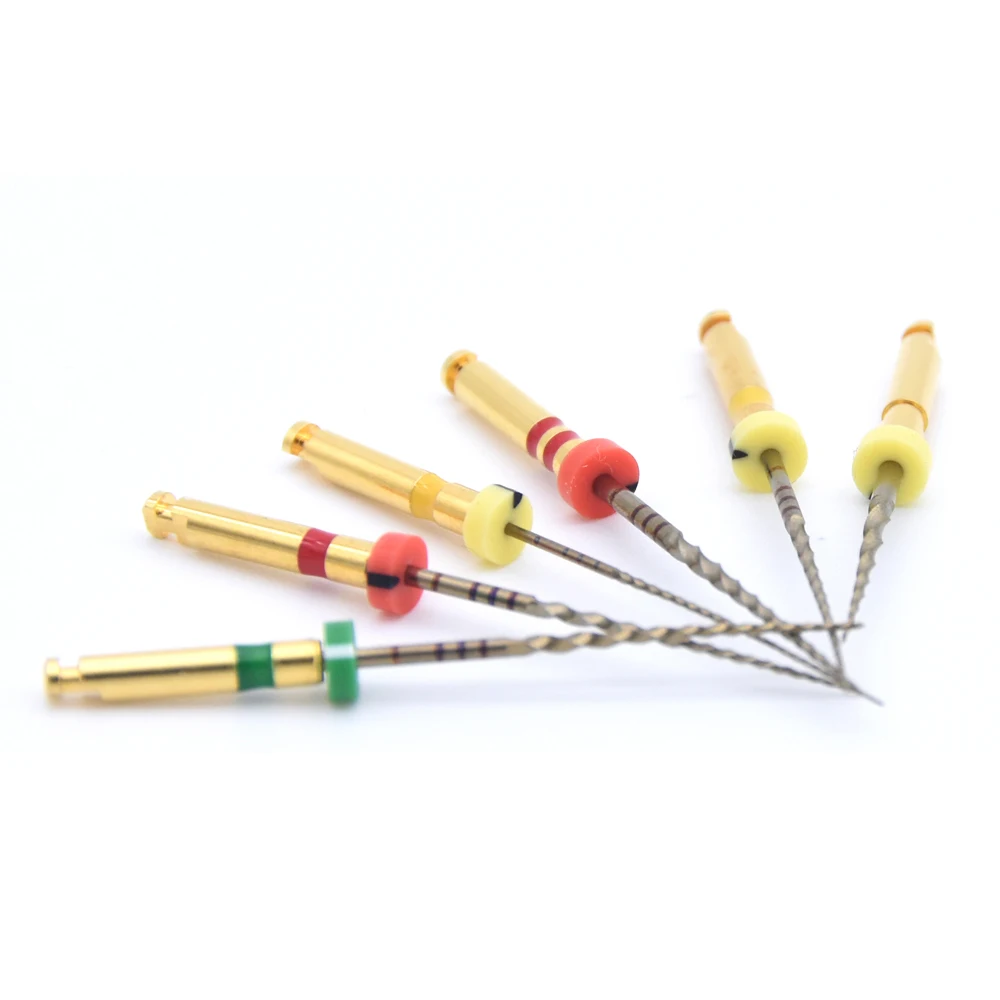 SOCO File Dental File Root Canal Taper Endodontic File Gold Heat COXO Files Rotary File Flexible Dentist Materials SOCO PRO COXO