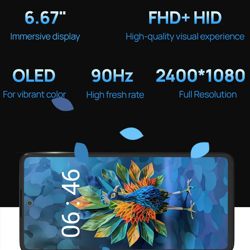 Global Version HMD Crest 8GB 256GB 5G Smartphone 5000 mAh  6.67'' FHD OLED Screen 50MP Camera 33W Charging support  Android 14  2