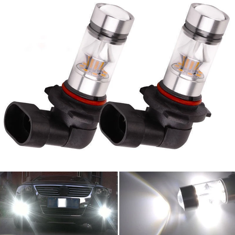 

2x9005 HB3 6000K 100W 2323 Φ проектор, противотуманная лампа, белый